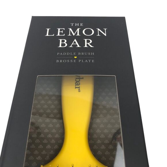 NEW The Lemon Bar Paddle Brush Detangling Brush Drybar Hair Brush - Picture 4 of 8